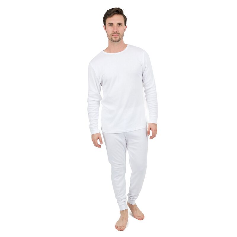 レベレット レディース アンダーウェア ナイトウェア コットン Leveret Mens Two Piece Cotton Pajamasolid Black XXXL White ホワイト|ReVida 店
