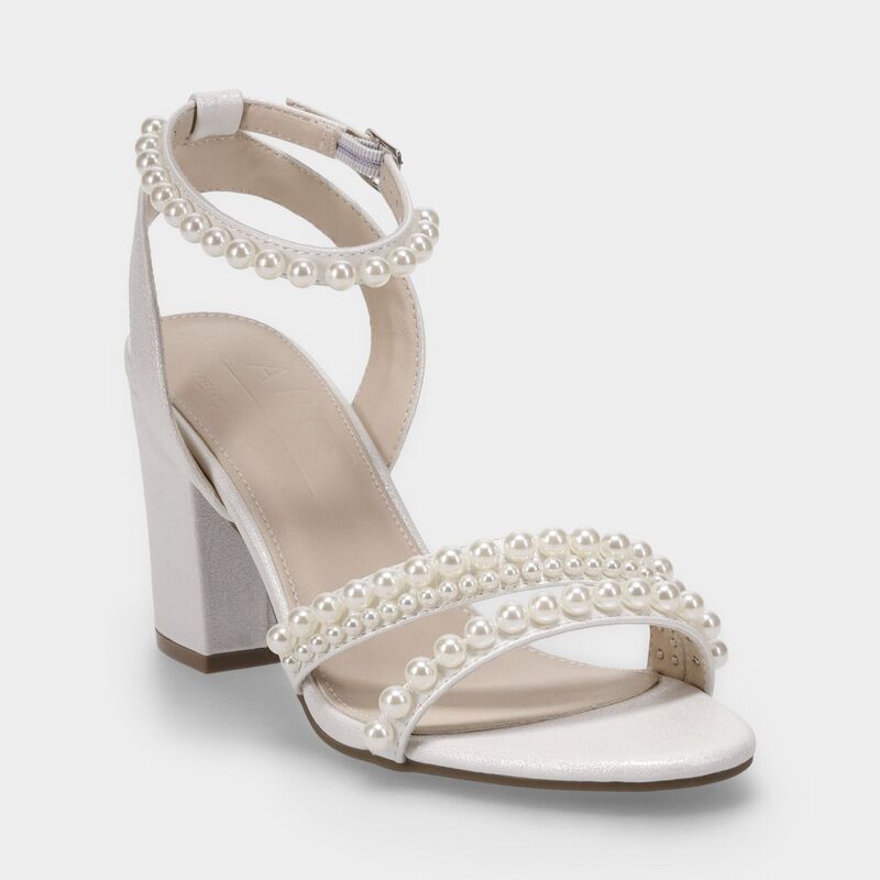 アプトナイン レディース シューズ パンプス ヒール Apt. 9 Santina Pearl Women's Block Heel Dresshoes Ivory アイボリー|ReVida 店