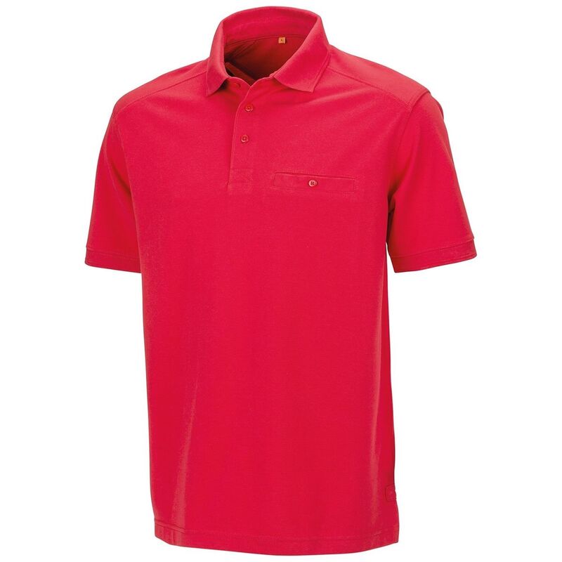 リザルト レディース トップス Tシャツ ポロシャツ WORK-GUARD By Result Mens Apex Pique Polo Shirt Red レッド｜ReVida 店
