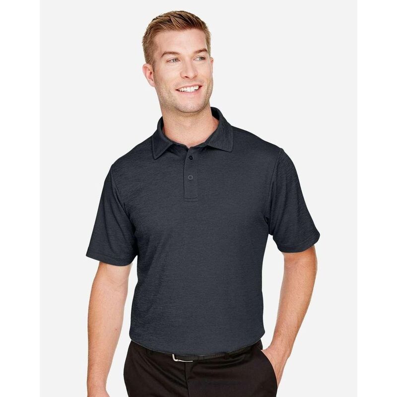 デボンアンドジョーンズ レディース トップス Tシャツ ポロシャツ Devon & Jones CrownLux Performance Address Mlange Polo Black Heather ブラック｜ReVida 店