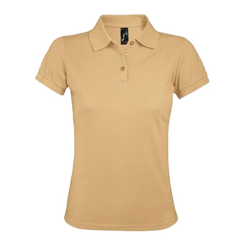 ソルズ レディース トップス プルオーバー スポーツシャツ SOLS Womens/Ladies Prime Polo Shirt Sand 沙子
