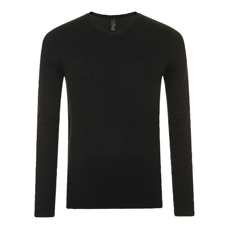 ソルズ レディース アウター ニット・セーター Vネック SOLS Mens Glory V Neck Sweater Black ブラック|ReVida 店