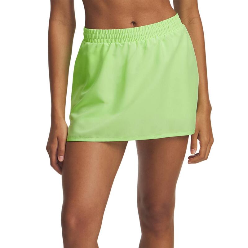 アンダーアーマー レディース ボトムスカート Women's Under Armour Fly By Skort Lumos Lime ライム|ReVida 店