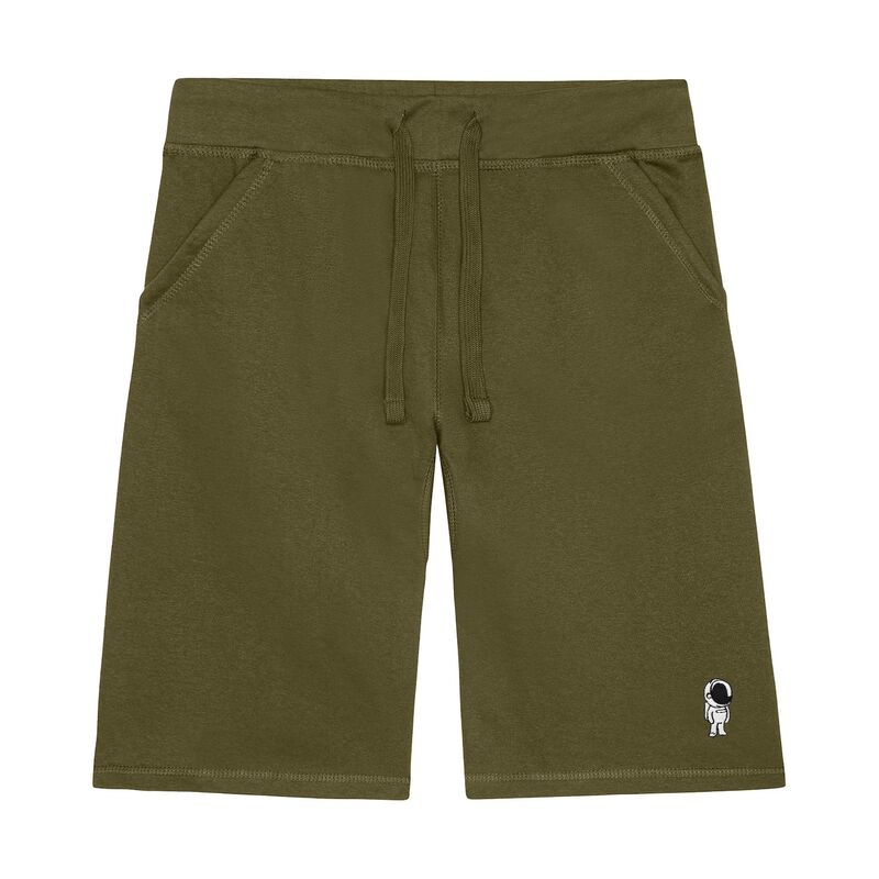 ダリックス レディース ボトムス ハーフパンツ・ショーツ フリース Dalix Mens Astronaut Midweight Fleece Short Mil Green グリーン|ReVida 店