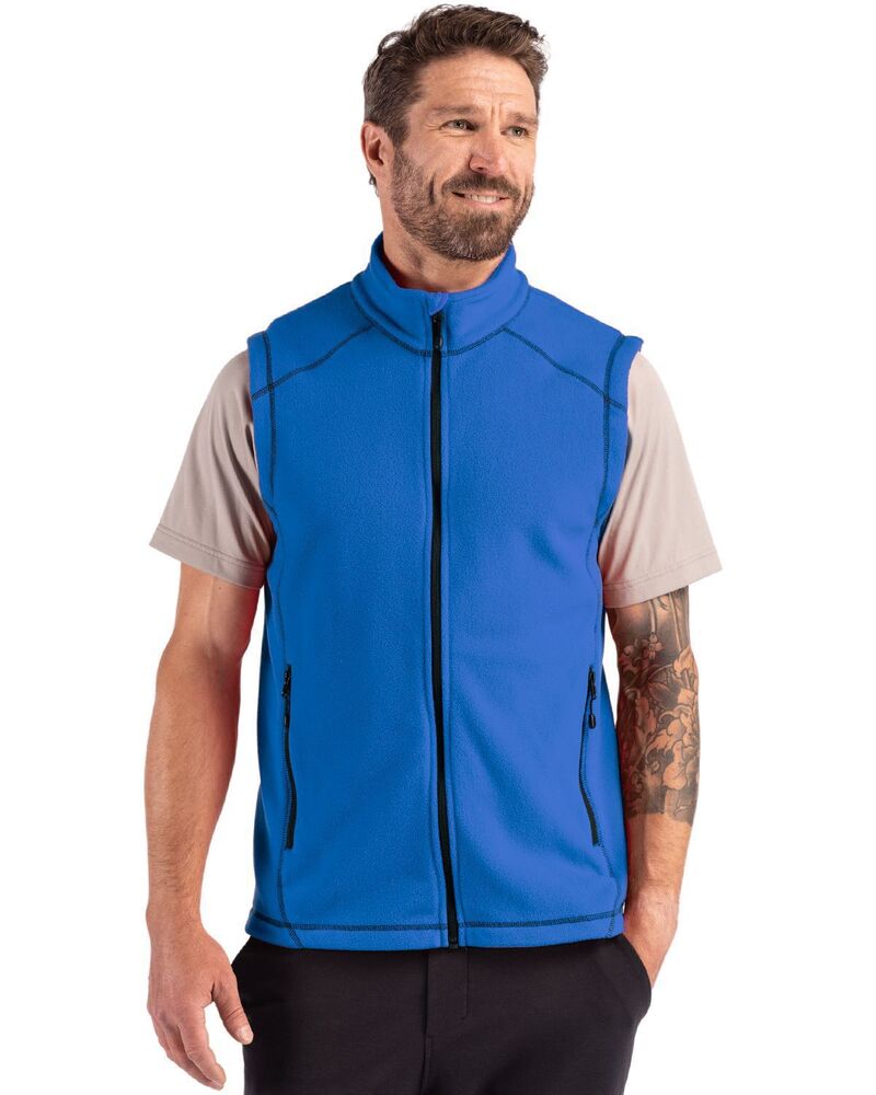 小川 レディース アウター 上衣・上衣 限りない フリース Clique Powderecycled Fleece Mens Vest Royal Blue 青色