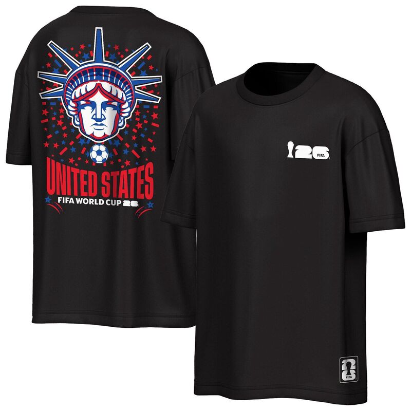 アウタースタッフ レディース トップス プルオーバー Men\u0027s Outerstuff Black USMNT FIFA World Cup 2026 Rally Oversized 2-Hit-Shirt Nfl Black 黒いこと