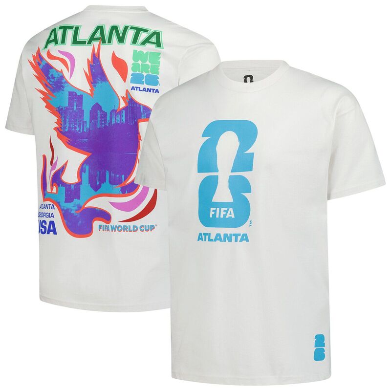 アウタースタッフ レディース トップス プルオーバー Men\u0027s Outerstuff Cream 2026 FIFA World Cup Atlanta Host City Local Oversized T-Shirt Soc Beige ベージュ