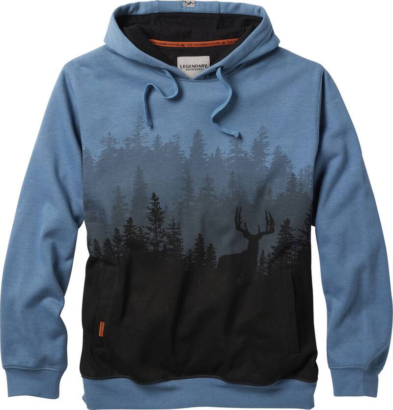 レジェンダリーホワイトテイルズ レディース トップス Tシャツ スウェット パーカー Men's Legendary Whitetails Outdoors Horizon Hoodie Sweatshirt Placid Treeline｜ReVida 店