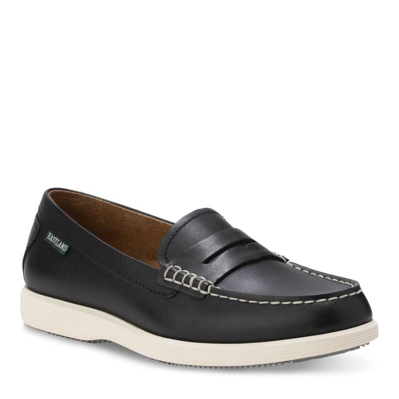 パン種地べた レディース シューズ スリッポン・ローファー Eastland Baldwin Women\u0027slip-On Loafers Black 黒いこと
