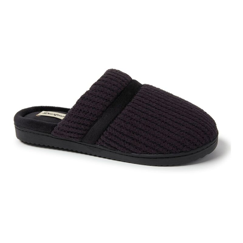 ディアフォームズ レディース シューズ サンダル Dearfoamserena Marled Chenille Women'scuff Slippers Black ブラック