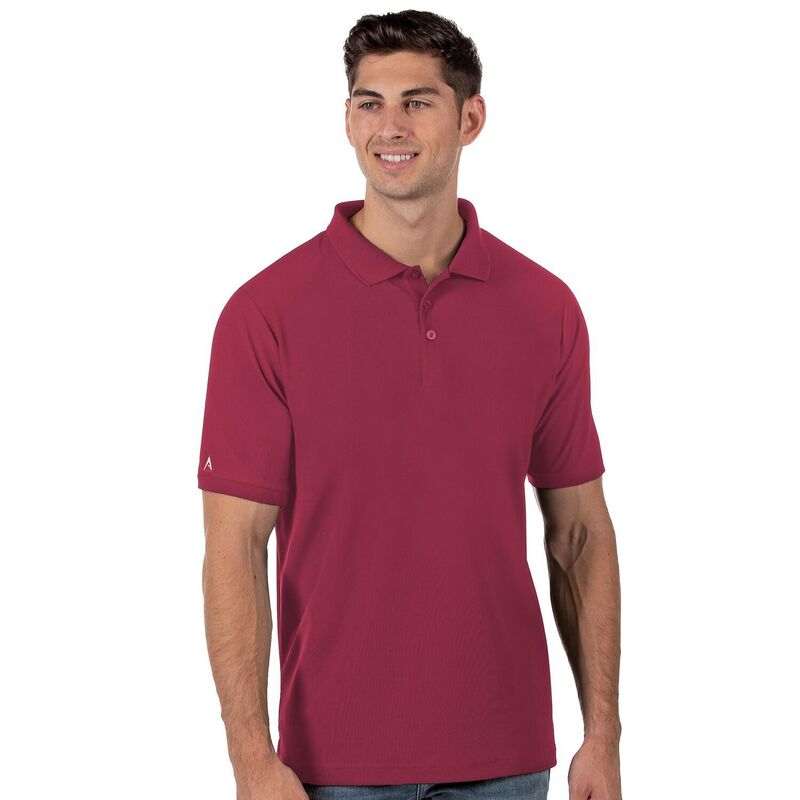 アンティグア レディース トップス Tシャツ ポロシャツ Men's Antigua Legacy Fitted Pique Polo Berry|ReVida 店