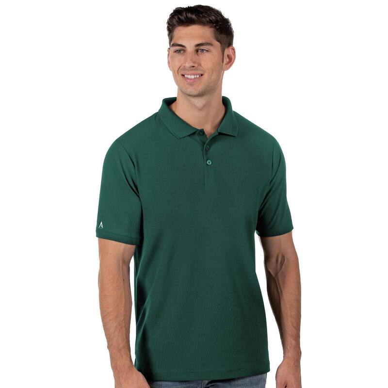 アンティグア レディース トップス Tシャツ ポロシャツ Men's Antigua Legacy Fitted Pique Polo Forest フォレスト|ReVida 店