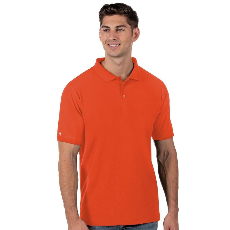 アンティグア レディース トップス Tシャツ ポロシャツ Men's Antigua Legacy Fitted Pique Polorange オレンジ|ReVida 店