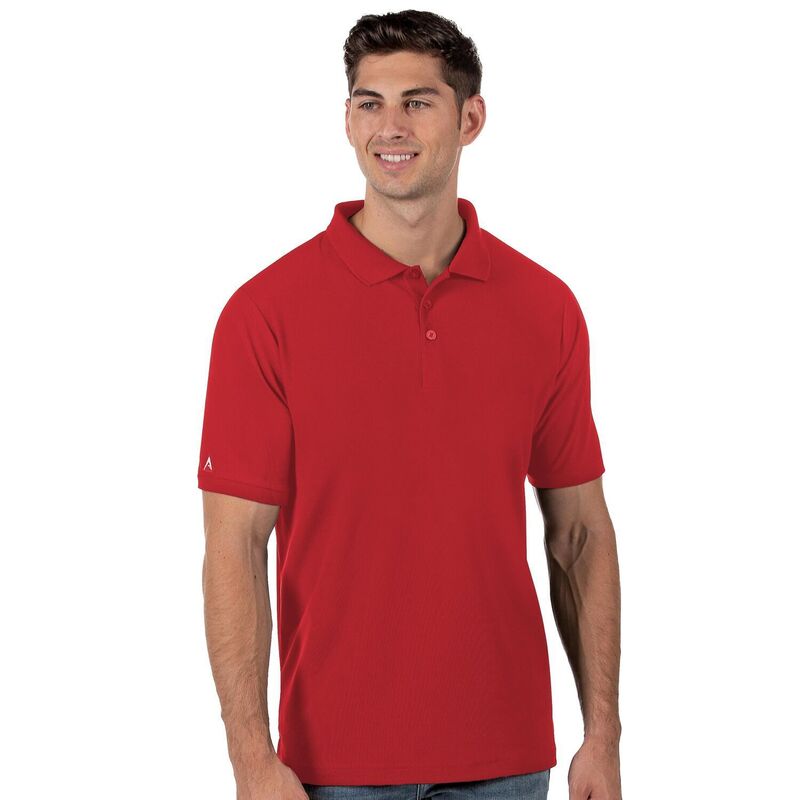 アンティグア レディース トップス Tシャツ ポロシャツ Men's Antigua Legacy Fitted Pique Polo Red レッド|ReVida 店