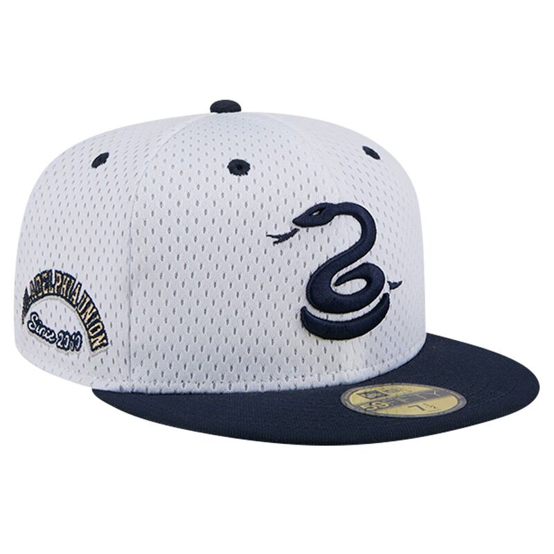 ニュー内鰓 レディース 佩び物 かぶり笠 メッシュ Men\u0027s New Era Gray Philadelphia Union Throwback Mesh 59FIFTY Fitted Hat Uni White 白いこと