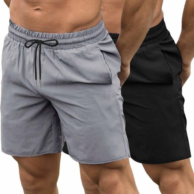 クーファンディ レディース ボトムス ハーフパンツ・ショーツ ショートパンツ COOFANDY Mens Athletic Shorts Quick Dry Breathable Lightweight Gym Workout Shorts with Pockets Black Grey ブラック|ReVida 店