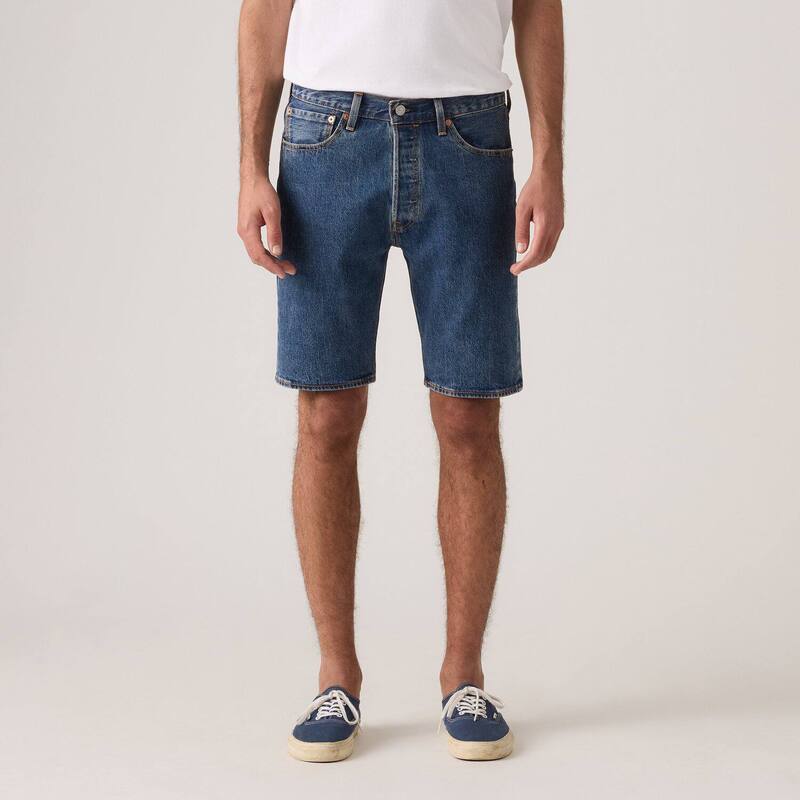 リーバイス レディース ボトムス ハーフパンツ・ショーツ ショートパンツ Men's Levi's 501 Original Shorts Indigo Nation インディゴ｜ReVida 店
