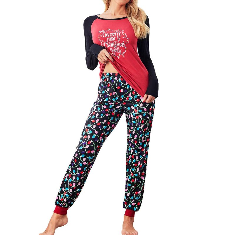 エコアー レディース アンダー御召しもの ナイト爵御召しもの 刷り上げる ズボン下 Ekouaer Women\u0027s Pajama Set Christmas Pjs Long Sleeve Printops and Pajamas Pantsoft Sleepwear Set Red Gray Cyan 薄墨色