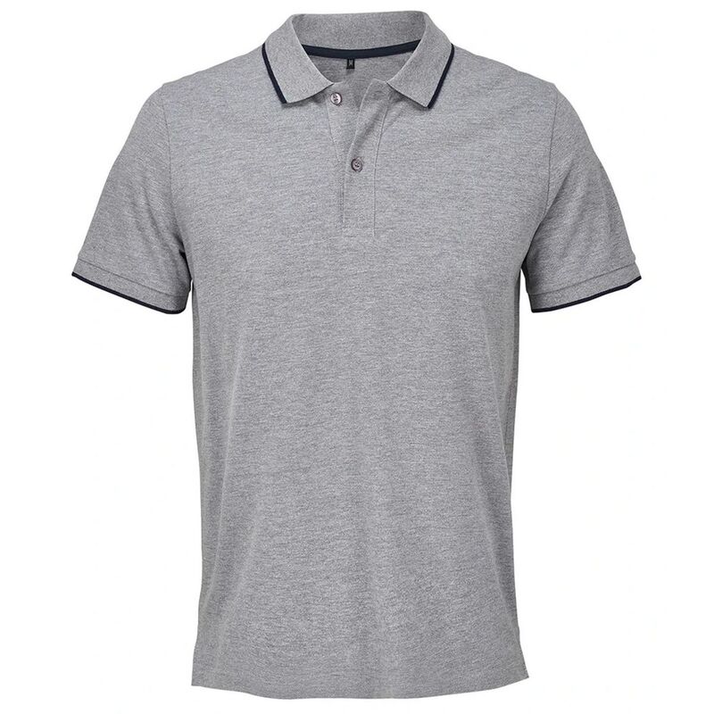 ソルズ レディース トップス プルオーバー SOLS Unisex Adult Palermo Polo Shirt Grey Marl French 薄墨色