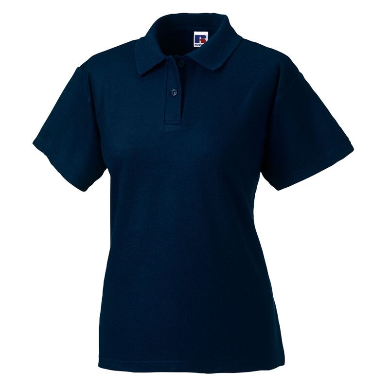 ジャージーズ レディース トップス プルオーバー スポーツシャツ Jerzees Colours Ladies 65/35 Hard Wearing Pique Short Sleeve Polo Shirt French Navy 米国海軍