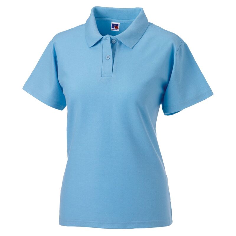 ジャージーズ レディース トップス プルオーバー スポーツシャツ Jerzees Colours Ladies 65/35 Hard Wearing Pique Short Sleeve Polo Shirt Sky Blue 青色