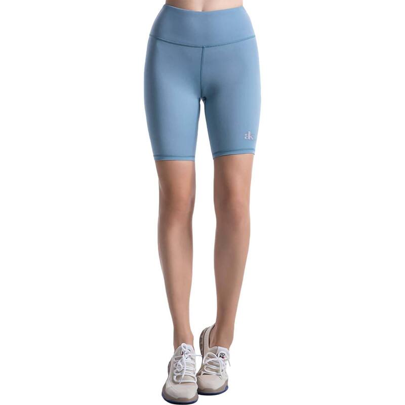 アンナカシ レディース ボトムス ハーフパンツ・ショーツ ショートパンツ Anna-Kaci Women's High Elastic Waist 10/11 Compression Yoga Shorts Blue ブルー|ReVida 店