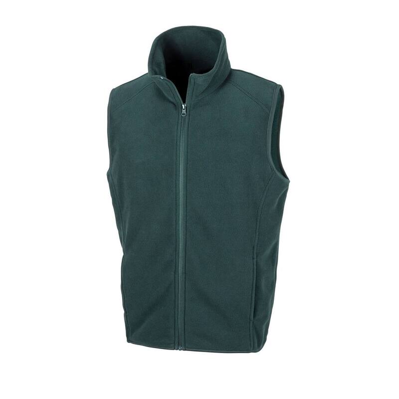 リザルト レディース アウター 上衣・上衣 ジレ フリース Result Core Unisex Adult Microfleece Gilet Forest Green 緑であること