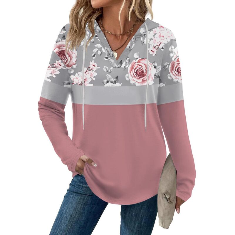 ジーグー レディース アウター ジャケット・ブルゾン パーカー Zeagoo Hoodies for Women Fall Clothes 2025 Trendy Lightweight Long Sleeve Hooded Tops Peony Pink ピンク|ReVida 店