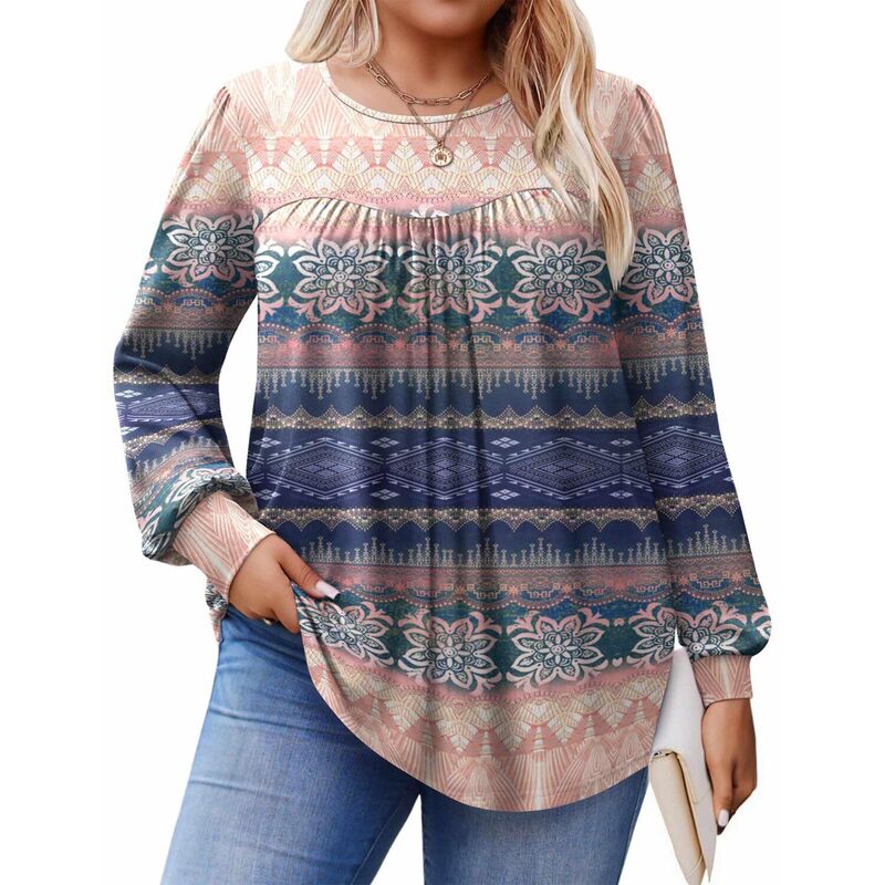 ジーグー レディース トップス プルオーバー 労働者の一団のど首 トップ Zeagoo Women\u0027s Fallong Sleeve Crew Neck Babydoll Tunic Tops Business Work Blouses Blue Gray Navy 薄墨色