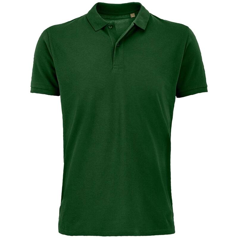ソルズ レディース トップス Tシャツ ポロシャツ SOLS Mens Planet Pique Polo Shirt Bottle Green グリーン｜ReVida 店