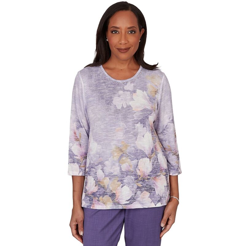 アルフレッド ダナー レディース トップス シャツ フラワー柄 フラワー Women's Alfredunner Grand Bazaar Floral Top Amthyst|ReVida 店