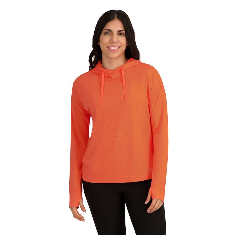 ゼロエクスポージャー レディース トップス Tシャツ パーカー Women's ZeroXposur Sun Protection Hoodie Flame|ReVida 店