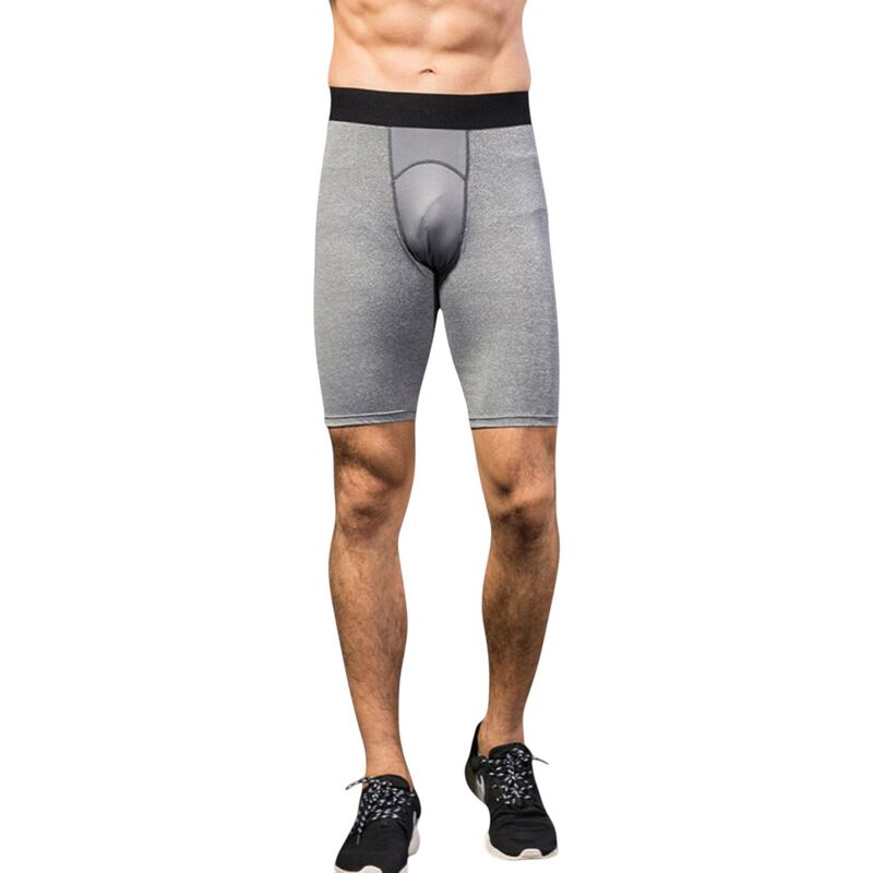アンナカシ レディース ボトムス ハーフパンツ・ショーツ ショートパンツ Anna-Kaci Men's Padded Compression Cycling Shorts with Wide Waistband Mid-Thigh Length Gray グレー｜ReVida 店 8,865円