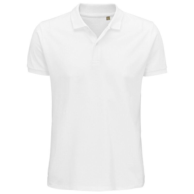 ソルズ レディース トップス Tシャツ ポロシャツ SOLS Mens Planet Pique Polo Shirt White ホワイト|ReVida 店