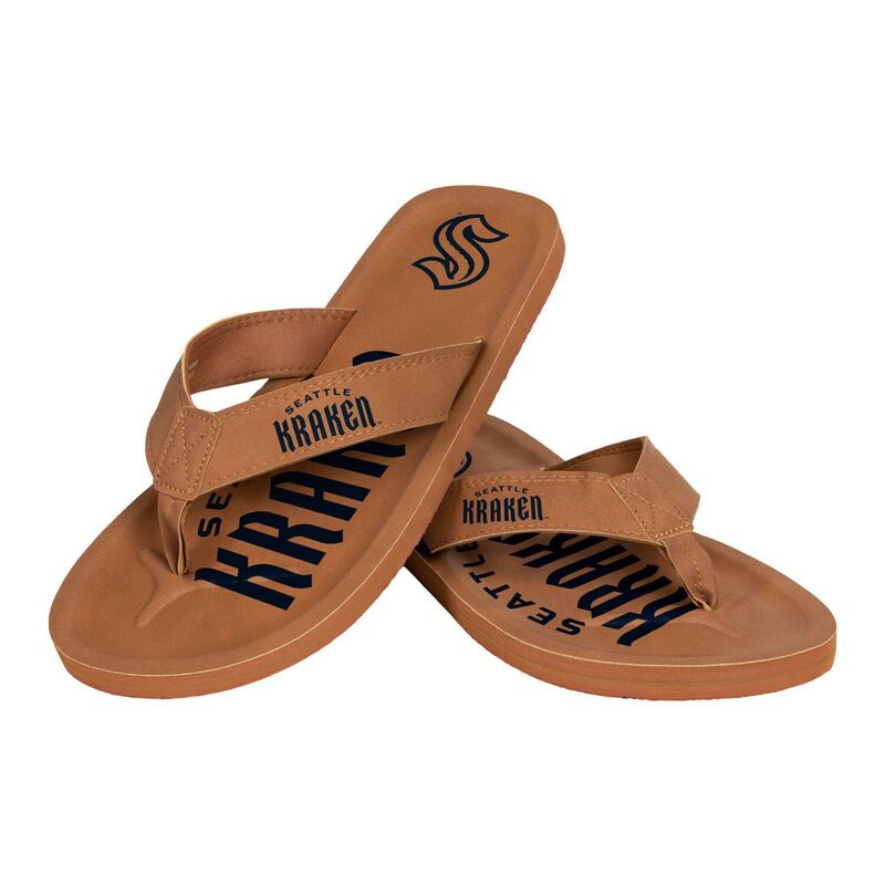 アンブランデッド メンズ シューズ サンダル Unbranded Men's FOCO Seattle Kraken Color Pop Flip-Flop Sandals Krk Multi マルチカラー