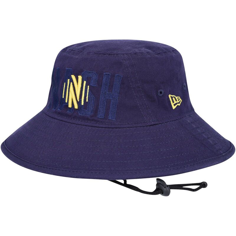 ニュー内鰓 レディース 佩び物 かぶり笠 Men\u0027s New Era Navy Nashville SC Kick Off Bucket Hat Mls Navy 米国海軍