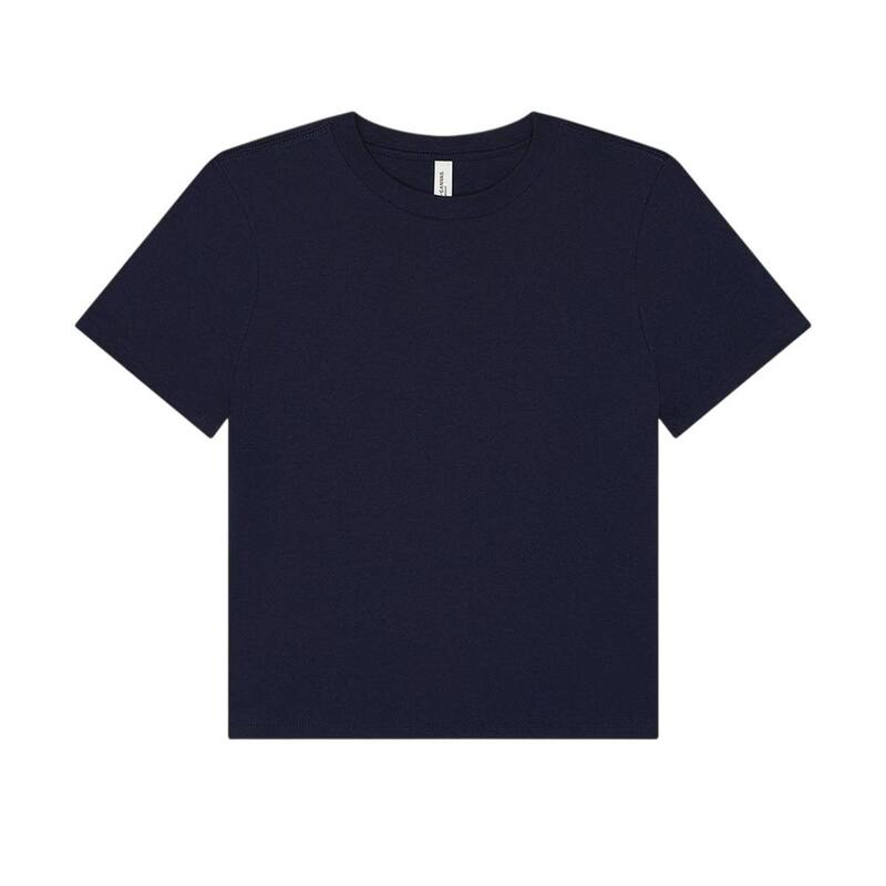 ベラキャンバス レディース トップス Tシャツ Bella+Canvas Bella + Canvas Womens/Ladies Heavyweight Boxy T-Shirt Navy ネイビー|ReVida 店