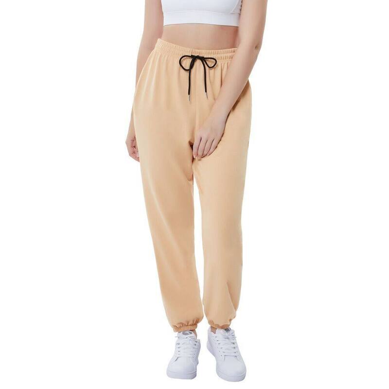 エリートチョイス レディース ボトムス 心地よいズボン下 御機嫌酉の方角 スウェットパンツ Elitechoice Womens High Waist Sweatpants Loose Fit Lounge Pajama Pants for Yoga Travel with Pockets Khaki カーキ