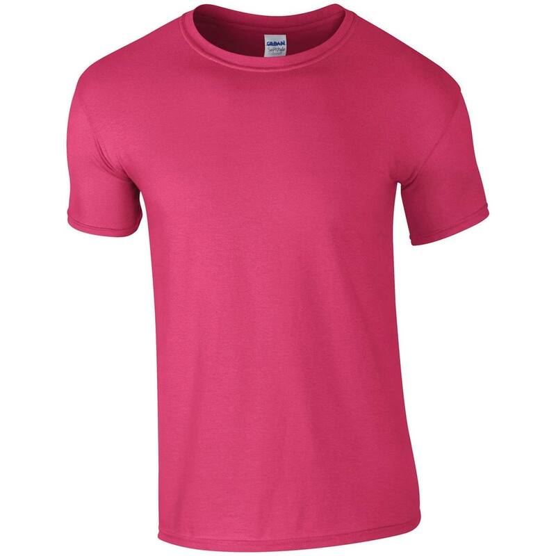 ギルダン レディース トップス Tシャツ Gildan MensoftStyle Ringspun T-Shirt Heliconia｜ReVida 店