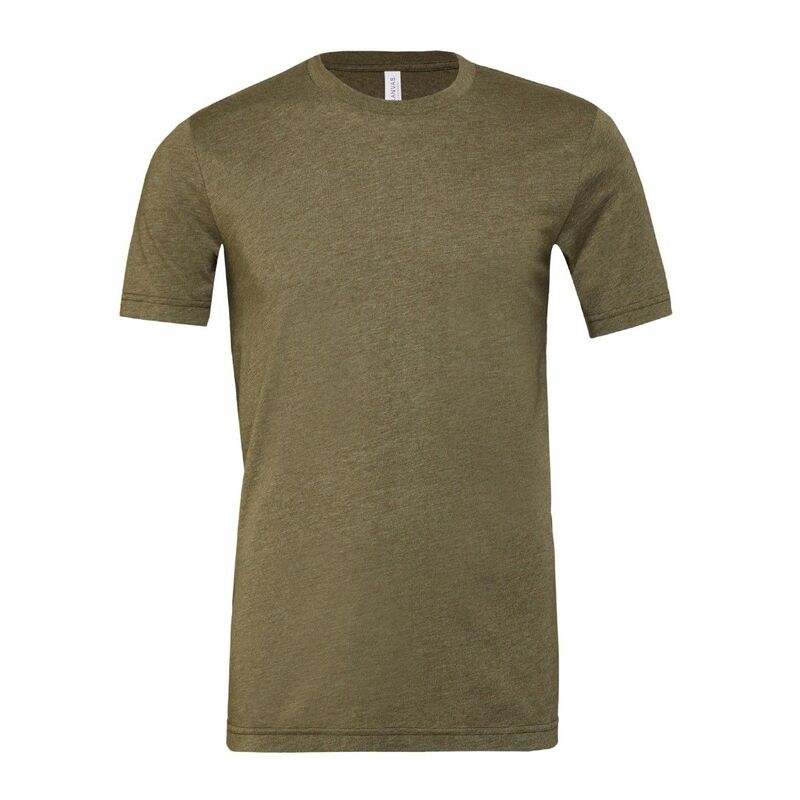 ベラキャンバス レディース トップス Tシャツ Bella+Canvas Bella + Canvas Adults Unisex Heather CVC T-Shirt Heather Olive Green ヘザー｜ReVida 店