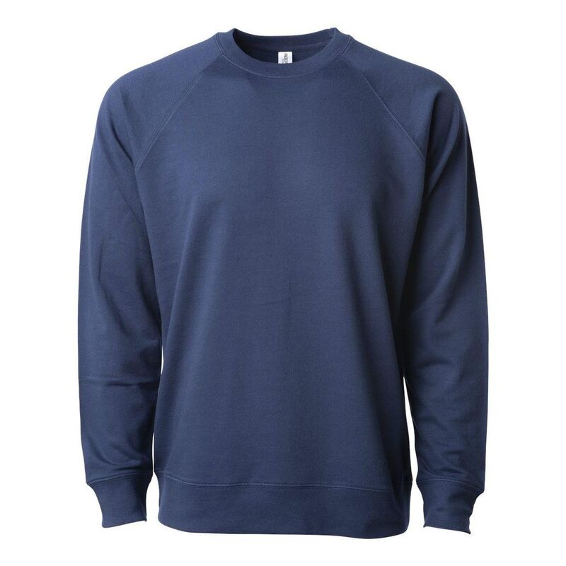 インディペンデントトレーディング レディース アウター ニット・セーター クルーネック パイル スウェット シャツ Independentrading Co. Icon Lightweight Loopback Terry Crewneck Sweatshirt Indigo インディゴ｜ReVida 店