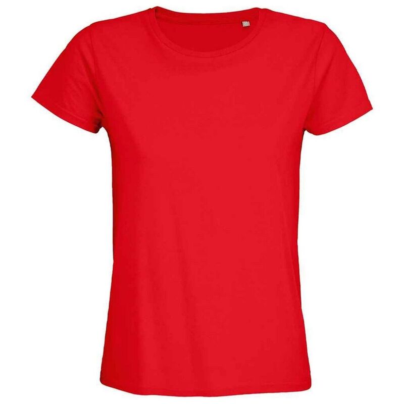 ソルズ レディース トップス Tシャツ SOLS Womens/Ladies Pioneer T-Shirt Bright Red レッド|ReVida 店