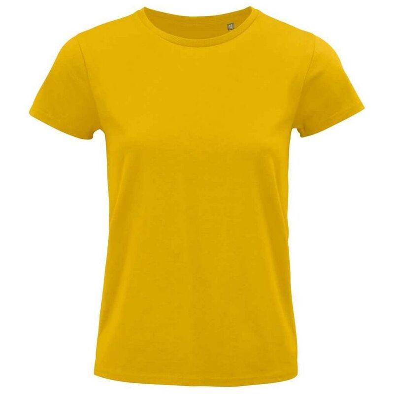 ソルズ レディース トップス Tシャツ SOLS Womens/Ladies Pioneer T-Shirt Gold ゴールド｜ReVida 店