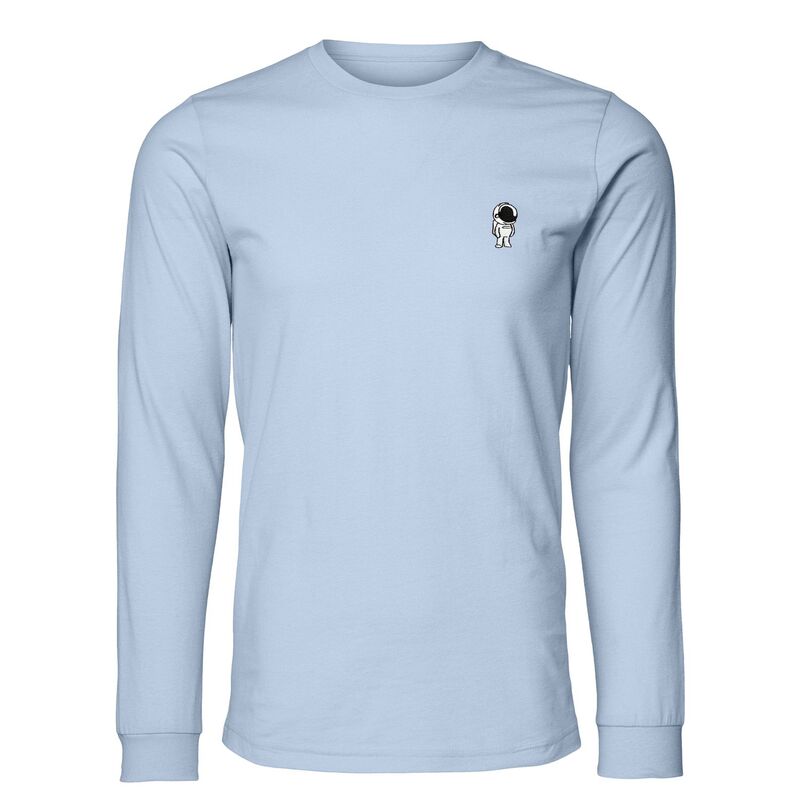ダリックス レディース トップス プルオーバー Dalix Astronaut Long Sleeve Tee Mens Baby Blue 青色