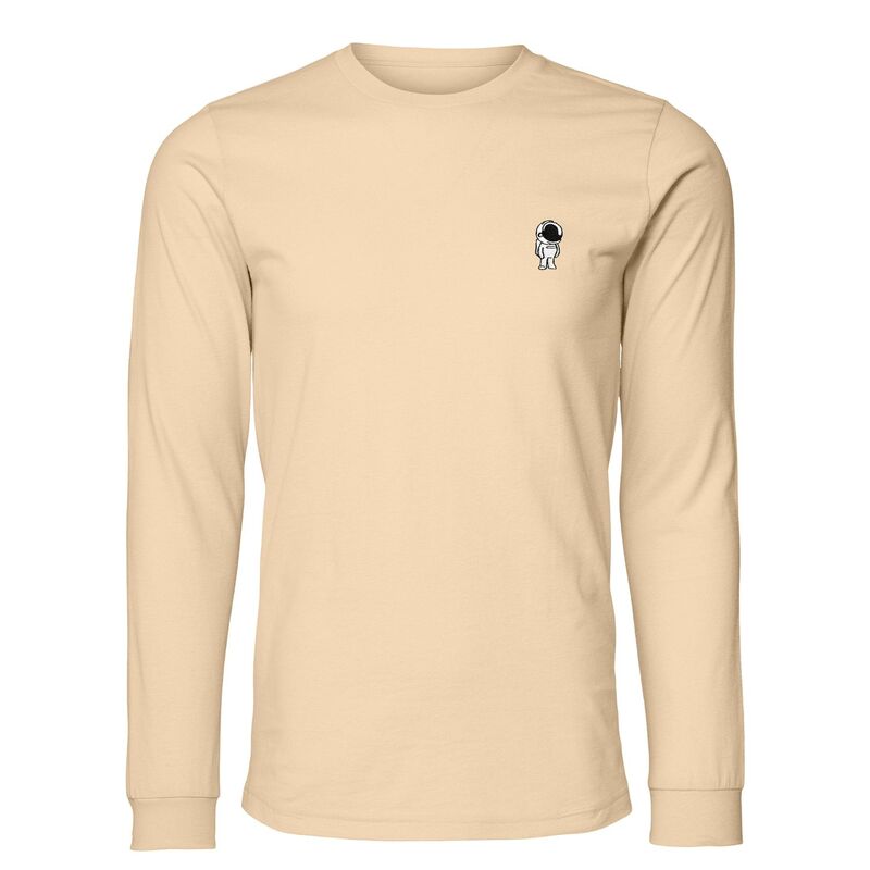 ダリックス レディース トップス プルオーバー Dalix Astronaut Long Sleeve Tee Mensoft Cream 皮膚軟化剤