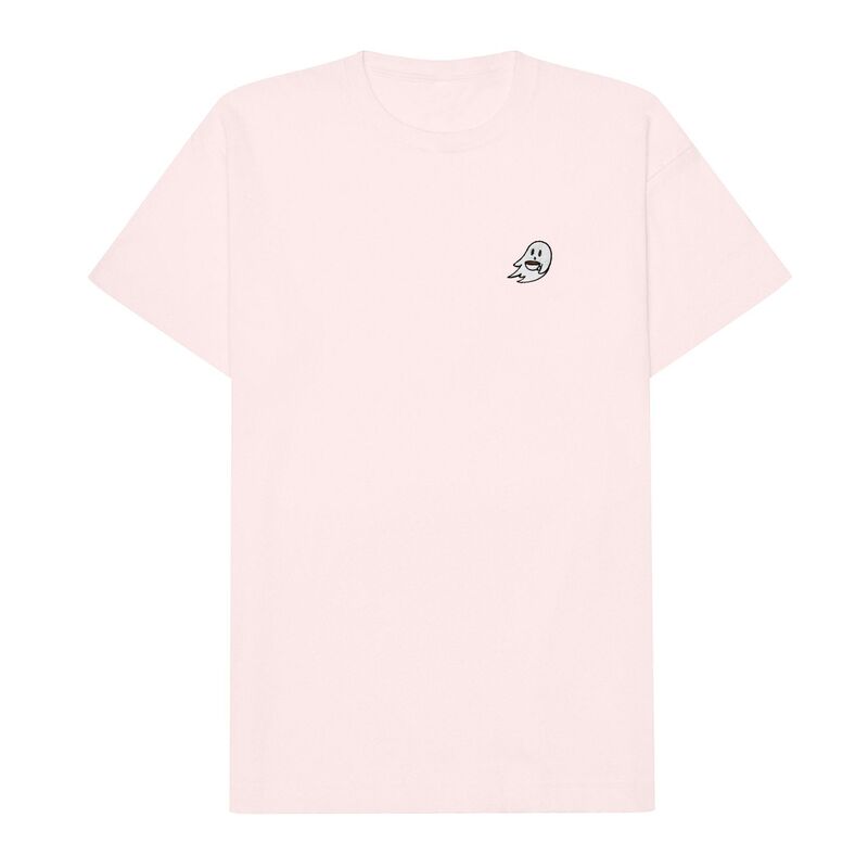 ダリックス レディース トップス プルオーバー Dalix Coffee Ghost Relaxed T Shirt Mens Pink サクラ色