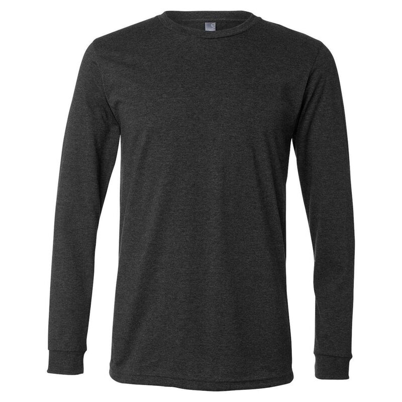 ベラキャンバス レディース トップス Tシャツ Bella+Canvas BELLA + CANVAS Heather CVC Long Sleeve Tee Dark Grey Heather グレー｜ReVida 店