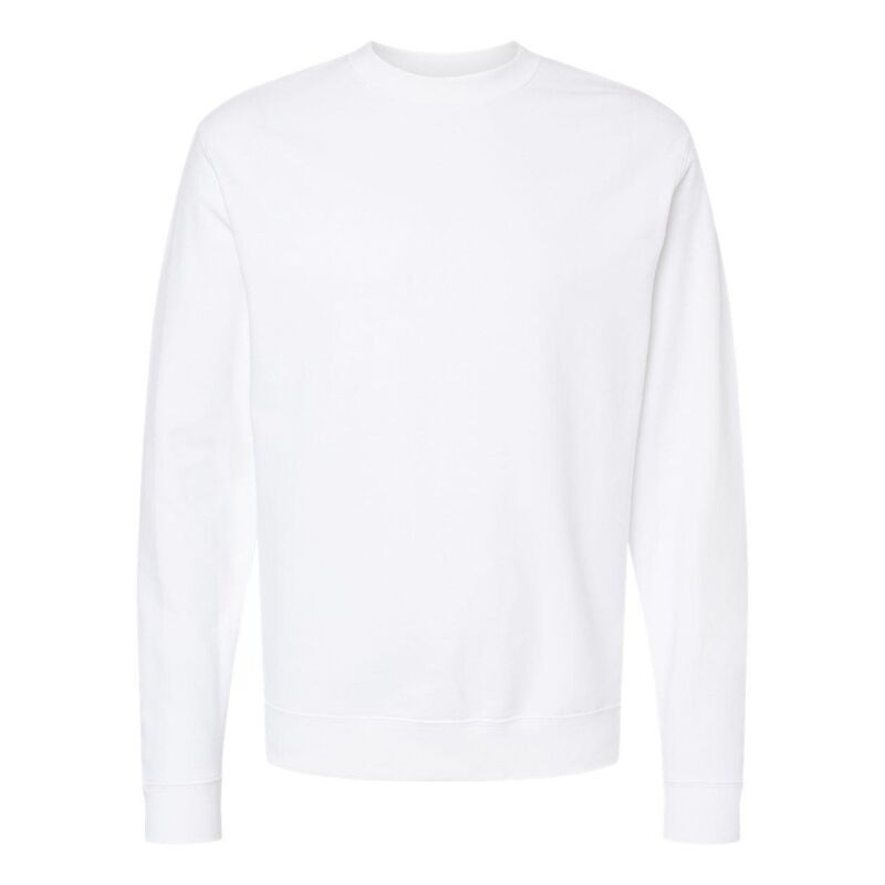 自営トレーディング レディース アウター 編み物・スウェーター 汗水 プルオーバー Independentrading Co. Plain Midweight Sweatshirt White 白いこと