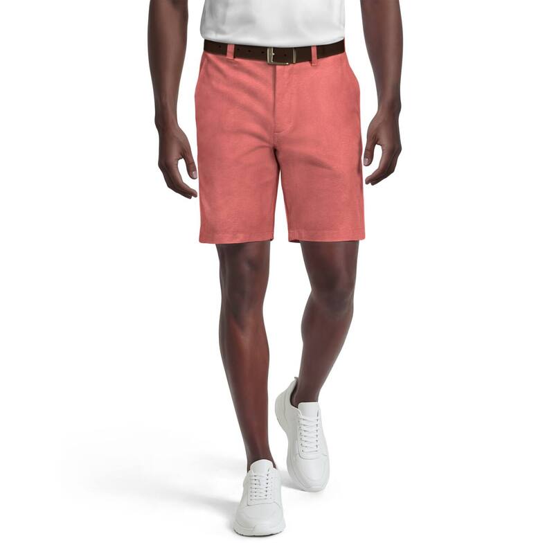 グランドスラム レディース ボトムス ハーフパンツ・ショーツ ショートパンツ Men's Grand Slam 9" Active Waistband Stretch Golf Shorts Holly Berry Heather ヘザー|ReVida 店