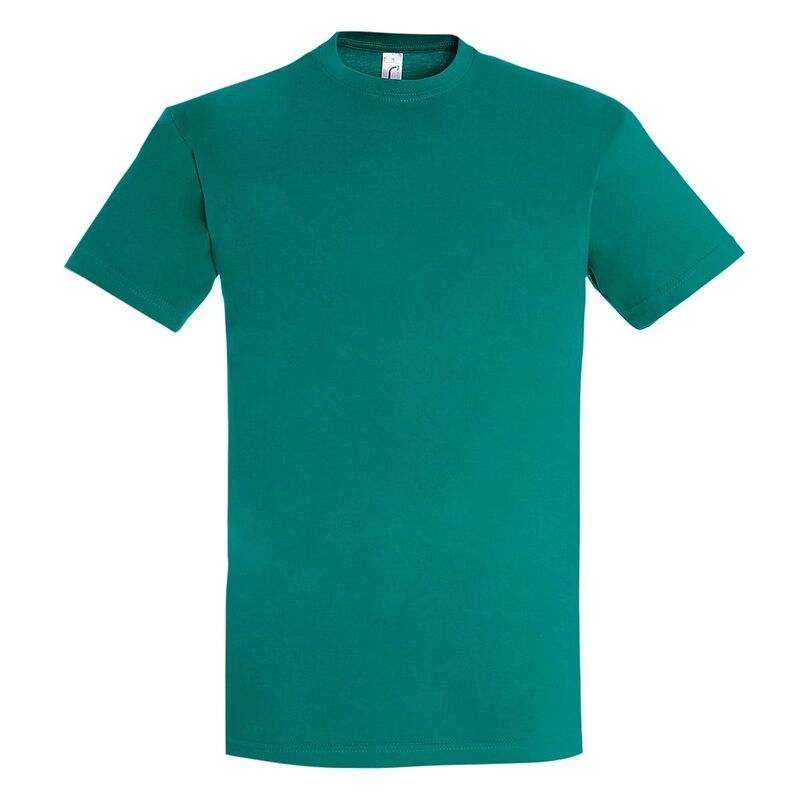 ソルズ レディース トップス Tシャツ SOLS Mens Imperial Heavyweight Short Sleeve T-Shirt Emerald エメラルド｜ReVida 店